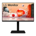 Monitor 24" (1920x1080) LG 24BA550-B 16:9 FHD IPS 5ms 100Hz DP HDMI VGA USB Speaker Pivot Black