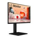 Monitor 24" (1920x1080) LG 24BA550-B 16:9 FHD IPS 5ms 100Hz DP HDMI VGA USB Speaker Pivot Black