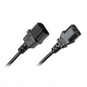 Καλώδιο Τροφοδοσίας Η/Υ Cabletech Προέκταση 0.5m IEC C13 - IEC C14
