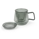 Bredemeijer Tea One Livorno 350ml Glass/Ceramic - Black (Model 165041)