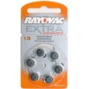 Μπαταρίες Ακουστικών Βαρηκοΐας Rayovac Extra Advanced 13 (6τμχ)