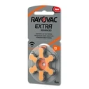 RAYOVAC μπαταρίες ακουστικών βαρηκοΐας 13MF mercury free 1.4V 6τμχ
