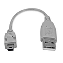 Καλώδιο USB 2.0 A σε Mini USB Β Startech USB2HABM6IN Γκρι