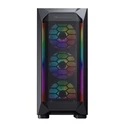 Κουτί Η/Υ Cougar Mx410 Mesh-G Rgb Tempered Glass Middle Atx Black (4X120Mm Rgb Fans Preinstalled)