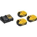 DEWALT DCK368P3T Cordless Tool Kit (DCD796 Drill, DCF887 Impact Driver, DCH273 Rotary Hammer) 18V Brushless with 3 x 5Ah Batteries and TSTAK Boxes