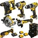 DeWalt DCK755P3T-QW Σετ 7 εργαλείων XR 18V (3 x 5.0Ah Li‑Ion, 3x TSTAK)