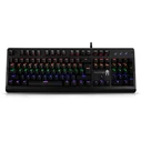 Gaming Πληκτρολόγιο Ενσύρματο Nod IRON STRIKE GAMING Black RGB LED