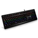 Gaming Πληκτρολόγιο Ενσύρματο Nod IRON STRIKE GAMING Black RGB LED