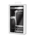 Handsfree Ακουστικά Nod L2M WHITE METAL