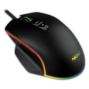 Ποντίκι Gaming Ενσύρματο NOD RUN Amok RGB mouse 6400 DPI Black 7 πλήκτρα