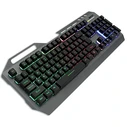 Gaming Πληκτρολόγιο Ενσύρματο NOD Defender Gaming RGB LED με βάση στήριξης για το smartphone