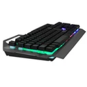 Gaming Πληκτρολόγιο Ενσύρματο NOD Defender Gaming RGB LED με βάση στήριξης για το smartphone