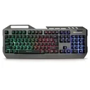 Gaming Πληκτρολόγιο Ενσύρματο NOD Defender Gaming RGB LED με βάση στήριξης για το smartphone