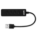 USB Hub NOD Work Hub 4.2 4 θυρών USB2.0 Black