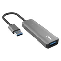 USB Hub Nod αλουμινίου 4 θυρών USB 3.2 Gen 1x1.