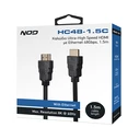 Καλώδιο Ultra-HDMI Nod High speed με Ethernet 48Gbps,  αρσ. - αρσ., 1.5m.