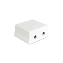 Delock Keystone 86207 Θήκη 2 θυρών RJ45 Κενό Keystone 1 τεμάχιο