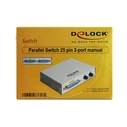 KVM Switch D-Sub25 Delock 2 Port