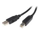 Καλώδιο USB A σε USB B Startech USB2HAB1M Μαύρο