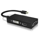 Μετατροπέας Display Port Icy Box IB-AC1032 Σε HDMI/ DVI-D/VGA /60234