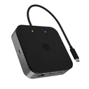 Docking Station Icy Box 7 θυρών με ενσωματωμένο Καλώδιο USB4 Gen 3x2 Type-C.