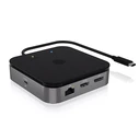 Docking Station Icy Box 7 θυρών με ενσωματωμένο Καλώδιο USB4 Gen 3x2 Type-C.