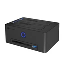 Clone Station Για Σκληρούς Δίσκους Sata Hdd/Ssd 2.5" & 3.5" Icy Box Ib-1233cl-Cr 