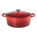 Le Creuset Signature Round Roaster 28 cm - Cherry Red (21177280602430)
