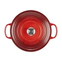 Le Creuset Signature Round Roaster 28 cm - Cherry Red (21177280602430)