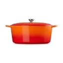Le Creuset Signature Oval Roaster 40 cm - Enameled Cast Iron Oven Roaster (Oven Red)