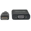 Μετατροπέας A/V Manhattan HDMI σε VGA , MicroUSB