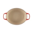 Le Creuset Signature Roaster Oval 35cm Cherry Red