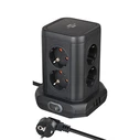 Πολύπριζο επιτραπέζιος πύργος 8 θέσεων 2XUSB-A 1XUSB-C και διακόπτη 1153560010 BRENNENSTUHL