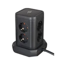 Πολύπριζο επιτραπέζιος πύργος 8 θέσεων 2XUSB-A 1XUSB-C και διακόπτη 1153560010 BRENNENSTUHL