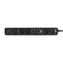 Πολύπριζο Smart WiFi 1159760946 6 θέσεων οι 2 μόνιμες και 2x2 με διακόπτες BRENNENSTUHL