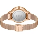 Γυναικείο Ρολόι Boss 1502663 (40mm) Μεταλλικό Μπρασελέ Χρυσό