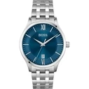 Ανδρικό Ρολόι Hugo Boss 1513895 (41mm) Μεταλλικό Μπρασελέ Ασημί