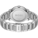 Ανδρικό Ρολόι Boss 1514127 (44mm) Μεταλλικό Μπρασελέ Ασημί