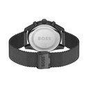 Ανδρικό Ρολόι Boss 1514150 (44mm) Μεταλλικό Μπρασελέ Μαύρο