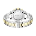 Ανδρικό Ρολόι Boss 1514154 (44mm) Μεταλλικό Μπρασελέ Ασημί