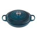Le Creuset Signature Shallow Round Casserole 30 cm - Deep Teal (21180306422430)