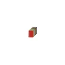 Herlitz Schnellhefter A4 PP, assorted colours, 10-pack (A4 polypropylene clip folders, transparent front with label strip)