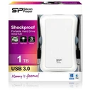 Εξωτερικός Σκληρός Δίσκος 1TB Silicon Power 2,5 USB 3.0 A30 Anti-shock White