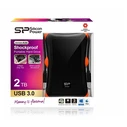 Εξωτερικός Σκληρός Δίσκος 2TB Silicon Power 2,5 USB 3.1 A30 Anti-shock Black