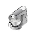 Kenwood Titanium Chef Baker KVC85.004SI - Food Processor / Stand Mixer 1200W Titanium Silver (DuoBowl 5L + 3.5L)
