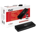Docking Station Club3D CSV-3103D 4K USB3 ->3xUSB3/HDMI/DP/DVI/ black retail