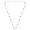 BOSS Men's Necklace 1580292 (58 cm) - Grey Stainless Steel