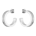 BOSS Women Stainless Steel Hoop Earrings 1580526 (3 cm)