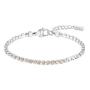 BOSS Women's Bracelet - Stainless Steel with Zircon, Adjustable 16-19 cm (Model 1580633)