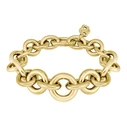 BOSS Women's Stainless Steel Bracelet, 16 cm, Golden